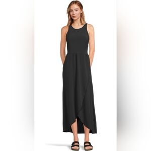 NWT Isabella Active Wear Womens Flowy Petal Hem Tank Dress 3XL Grey
